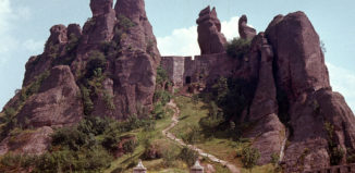 Bulgarien_um_1970_Felsen_von_Belogradtschik_1