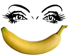 банан усмивка