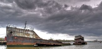 Гробище за кораби край Стейтън Айлънд.  I