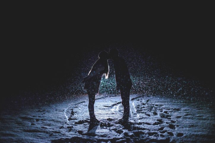 snow kiss