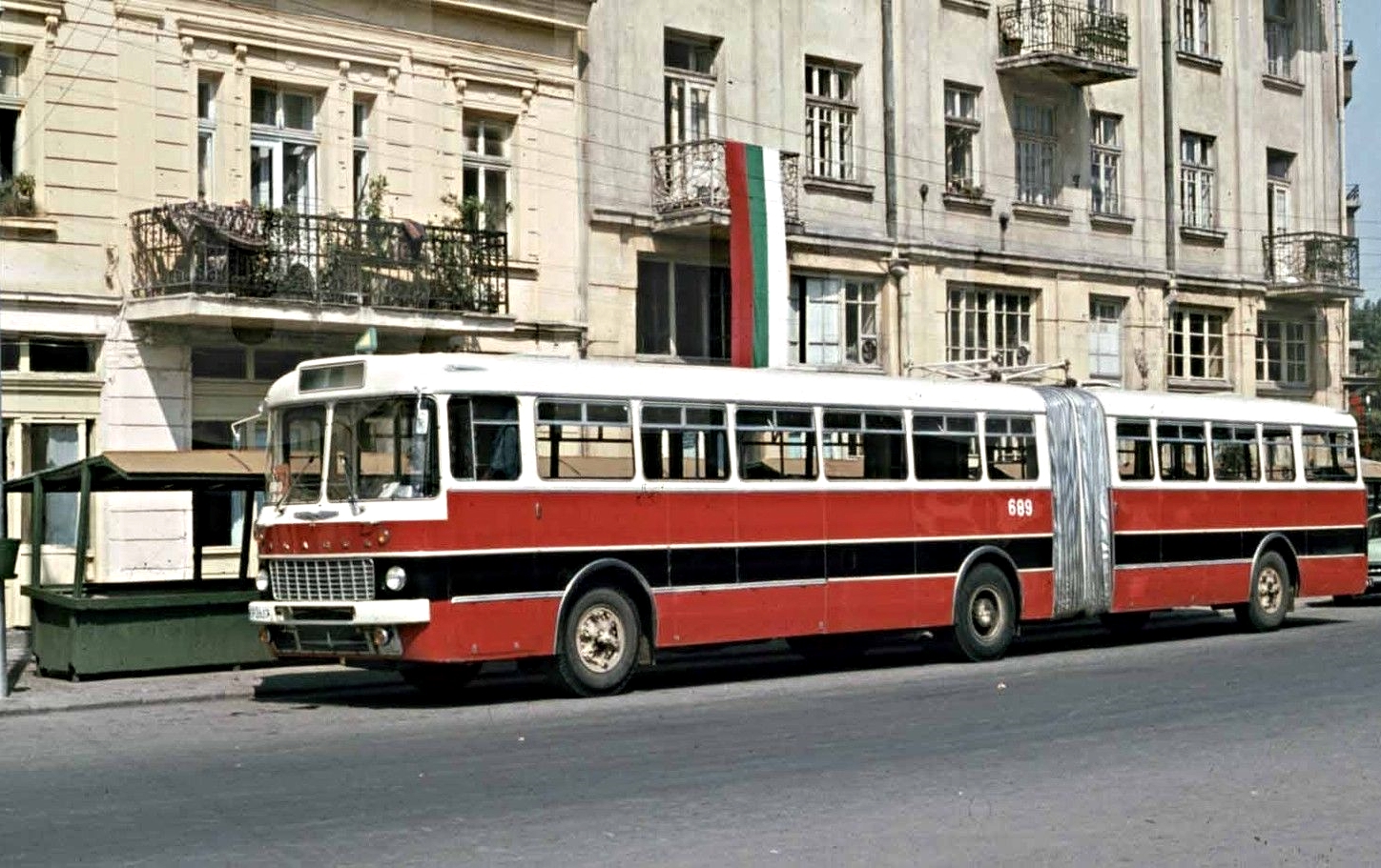 1972 г., тролейбус в България