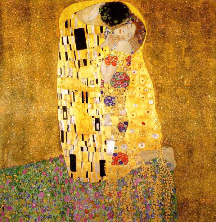Густав Климт - Целувката