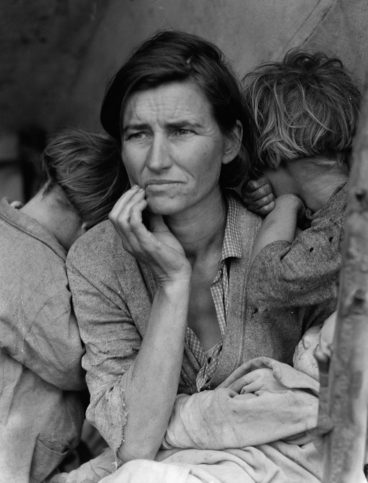 Снимката Migrant Mother