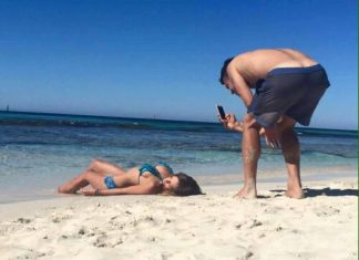 Когато обвързан мъж означава личен фотограф обвръзан