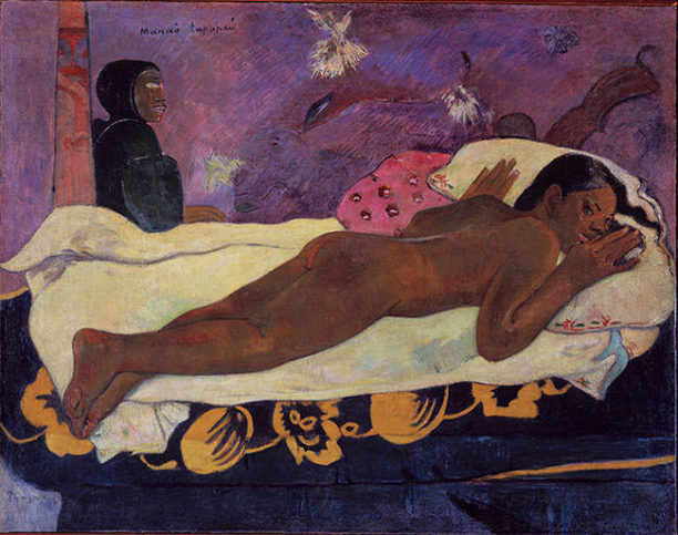 Spirit-of-the-Dead-Watching-1892-Paul-Gauguin