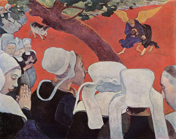 Vision-After-the-Sermon-1888-Paul-Gauguin