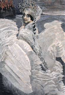 Снимка: Михаил Александрович Врубель - Tsarevna-Lebed_by_Mikhail_Vrubel.jpg, Общественное достояние, Ссылка