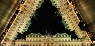 Белведере е величествен през декември.