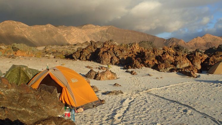 палатка в Чили