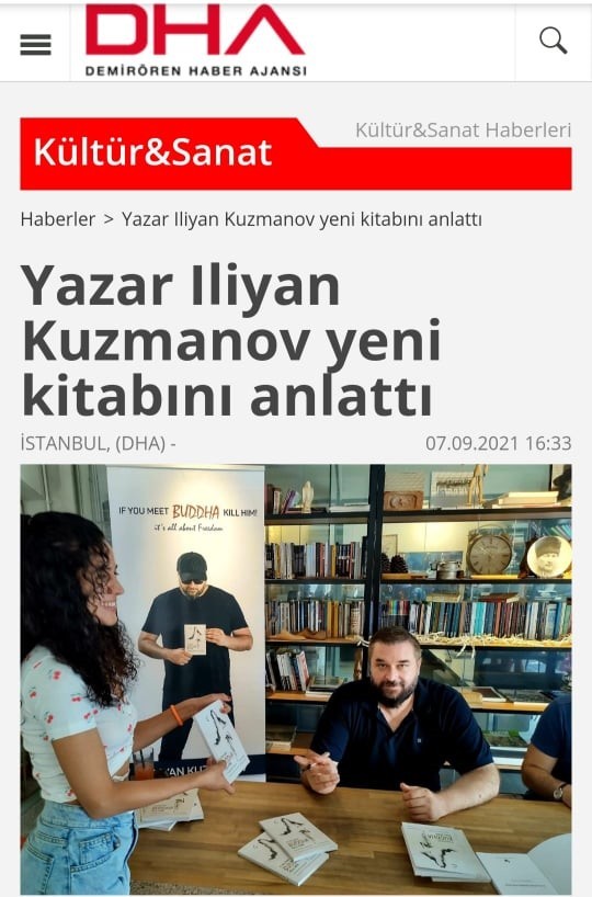 Едно от медийните  представяния в Истанбул. Над 40 публикации, интервюта в Македония и Турция, книги в Националната библиотека на Румъния. "Всичко това е донесло добро име за България, безплатно, без една стотинка помощ от бюджет или където и да е, защото ПР е важен, но правен с ефект. А ефектът, който постигнахме, бе завиден. За няма месец, прославихме в най-добрата светлина нашата малка, но много красива родина! Не като корумпирани типове, желаещи само да харчат фондове и бюджети, а като готини хора, желаещи да достигнат до други готини такива", казва Илиян.